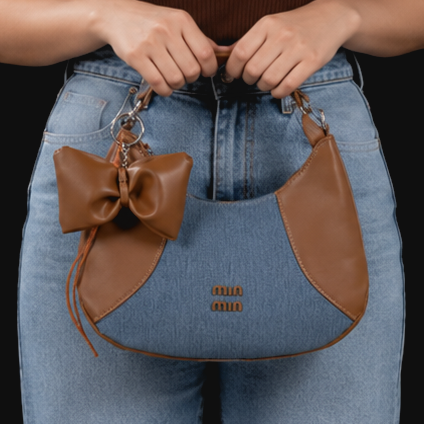 bow-accent-denim-leather-hobo